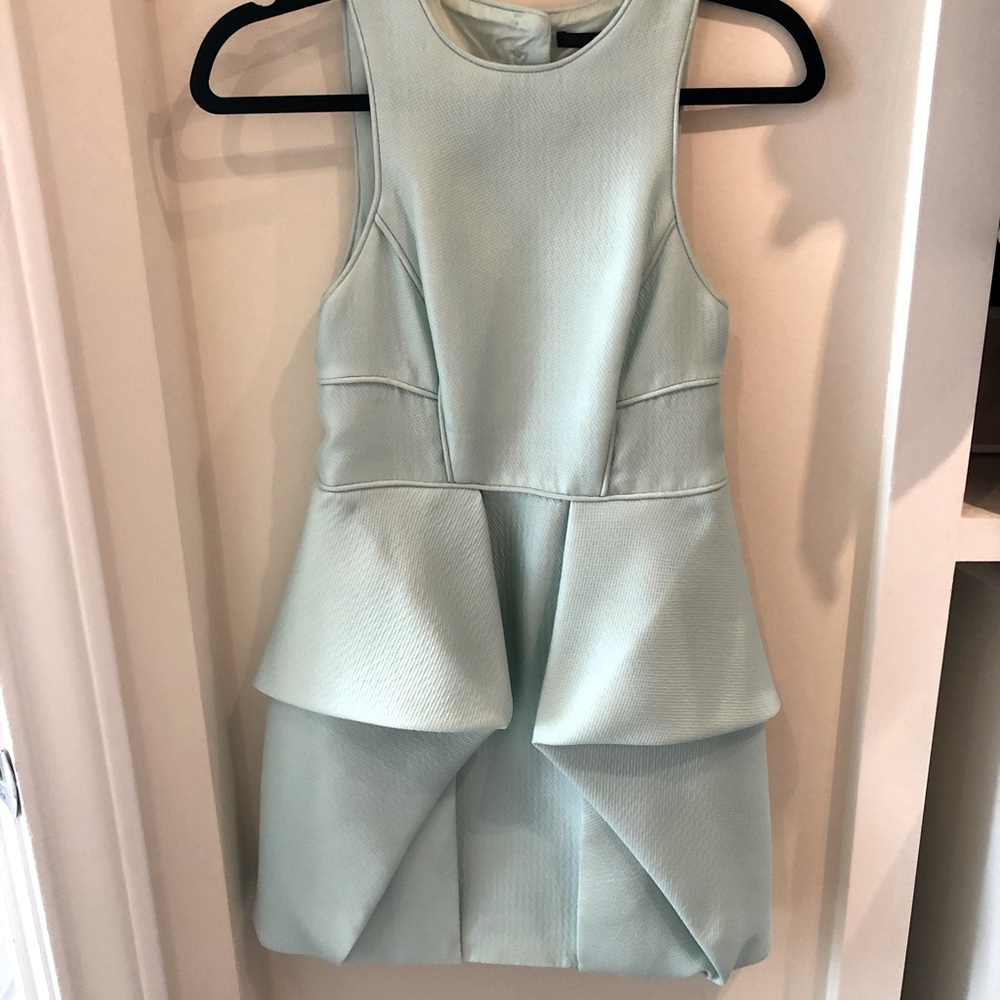 Tibi Simona Sleeveless Origami Cocktail Dress